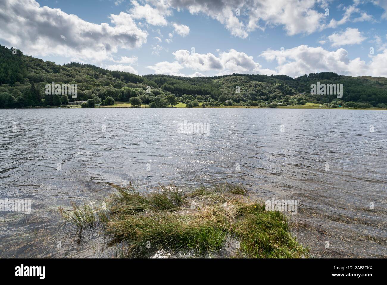 Llyn Crafnant near Llanrwst in the Snowdonia National Park in North Wales Stock Photo