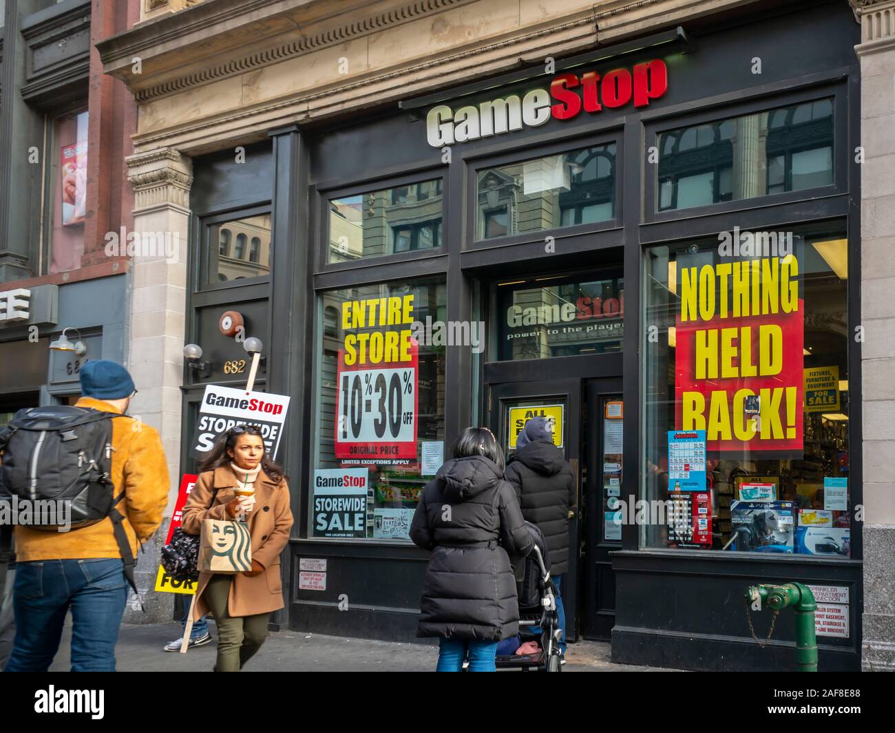 Gamestop Video Game Store In High Resolution Stock Photography And
