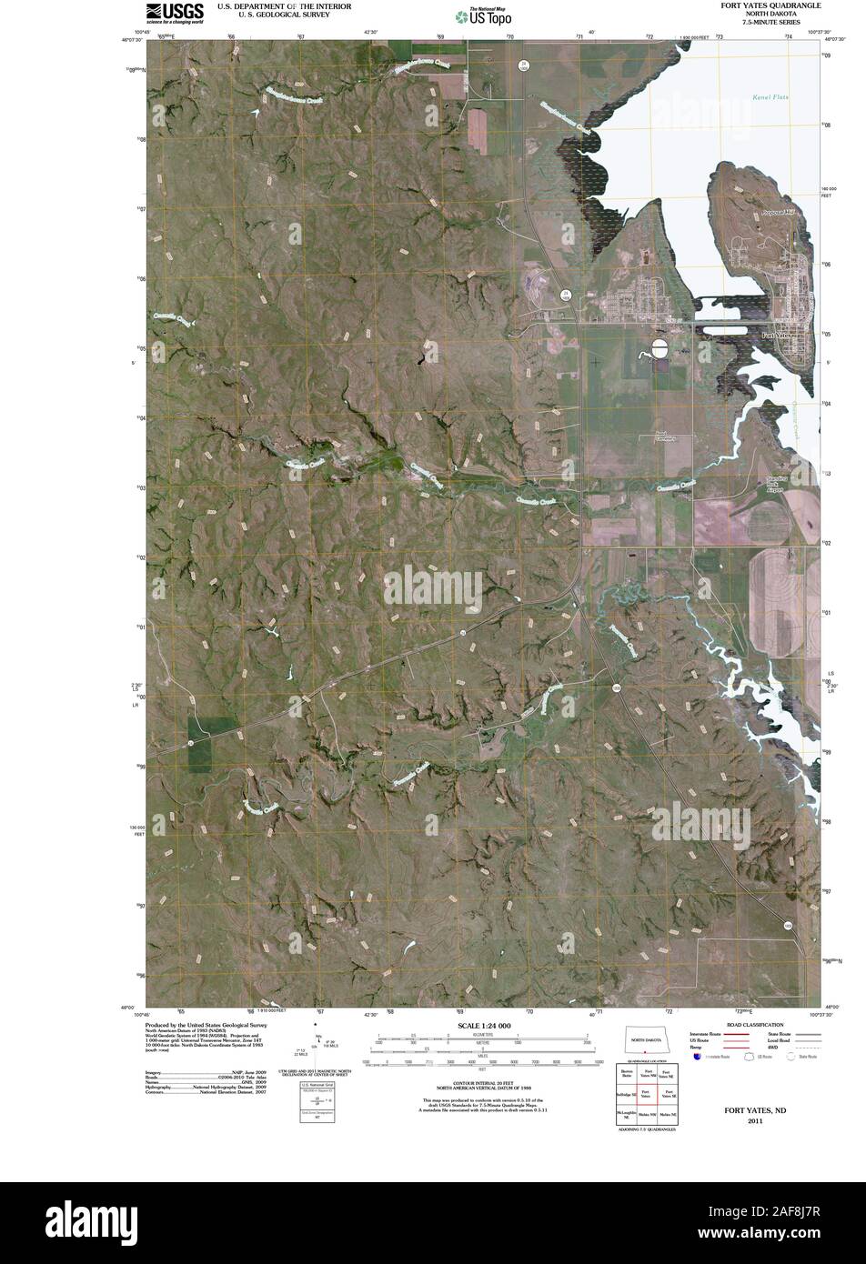 Fort yates hires stock photography and images Alamy