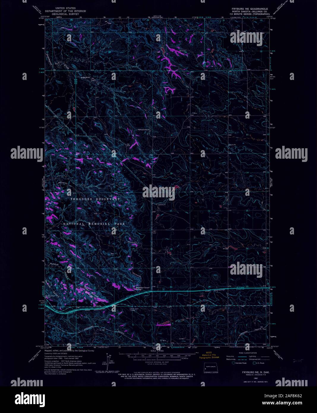 Fryburg map hires stock photography and images Alamy