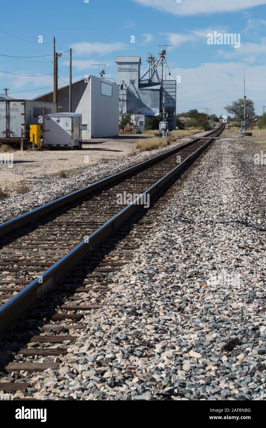 Marfa, Texas. Union Pacific Railroad Tracks Stock Photo Alamy