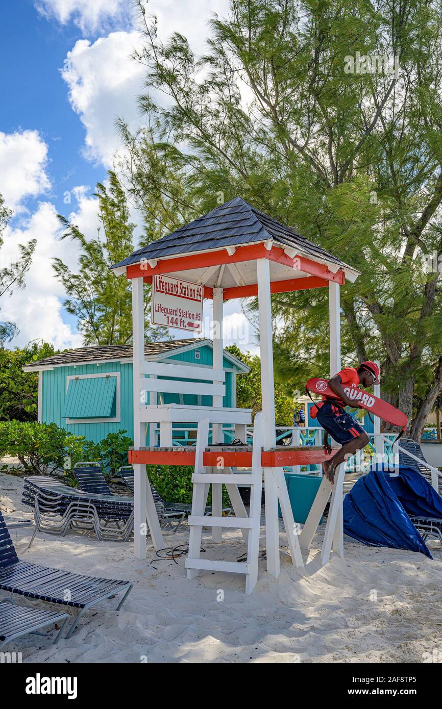 Half Moon Cay Stock Photo Alamy