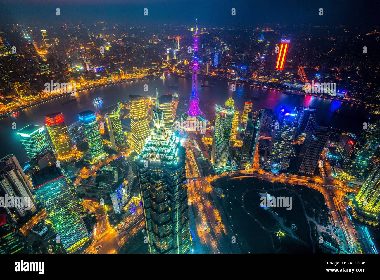 Downtown and shanghai bund hi-res stock photography and images - Alamy