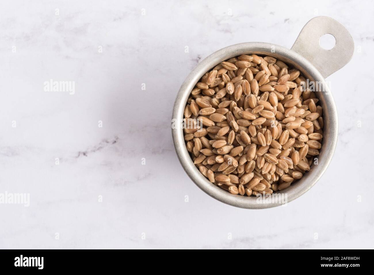 Whole Grain Milling Wheat Berries Stock Photo Alamy