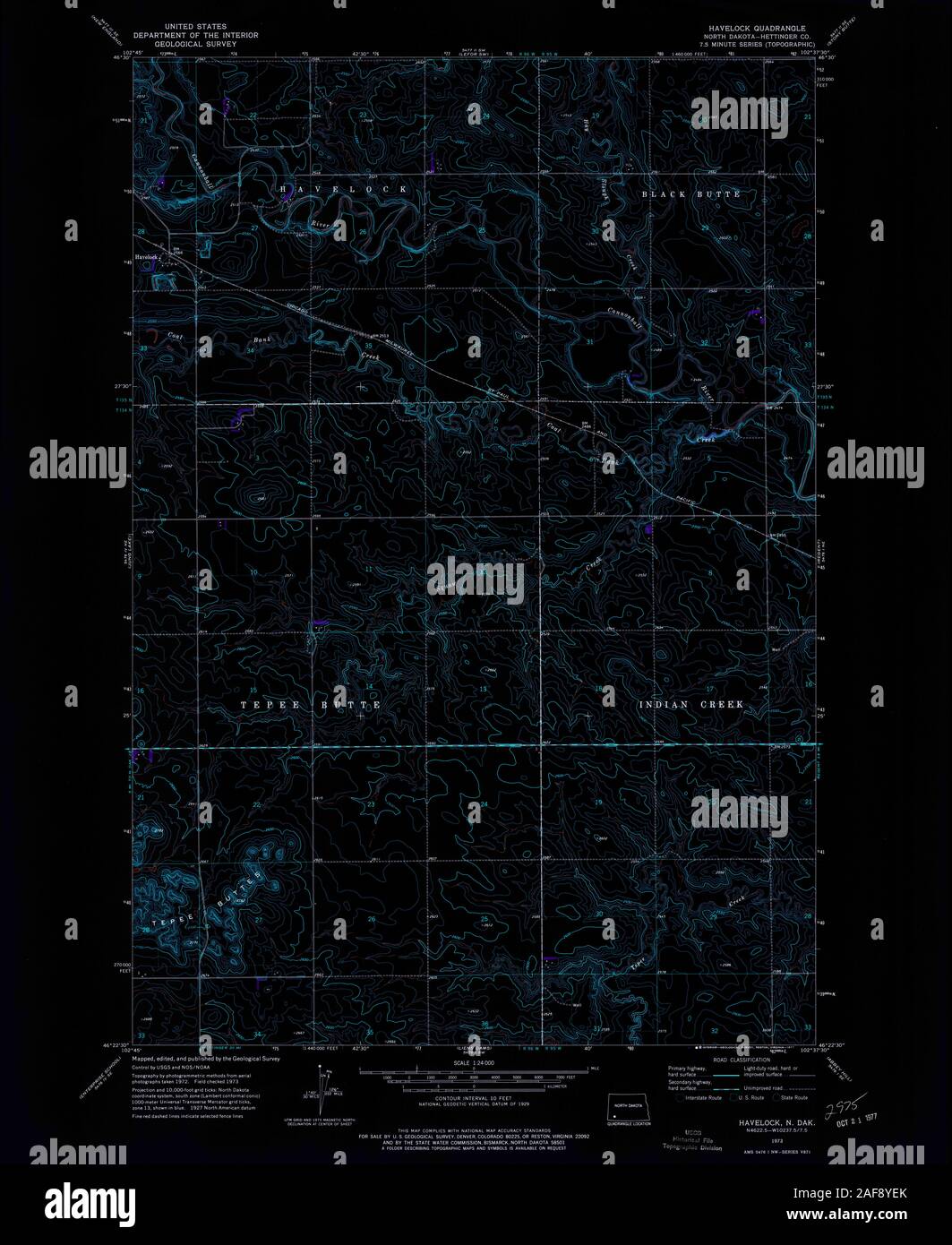 Map of havelock hires stock photography and images Alamy