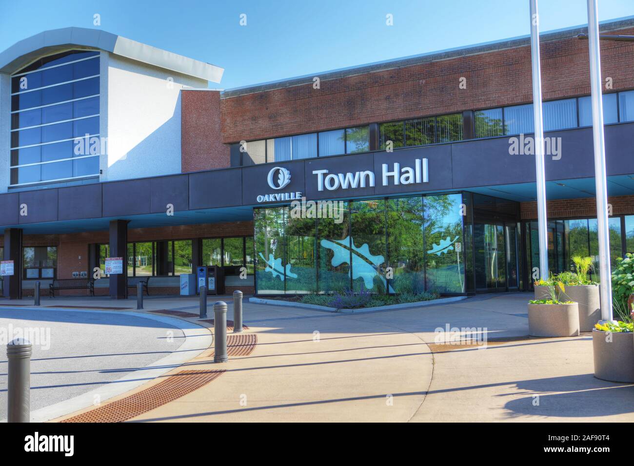 The Town Hall in Oakville, Canada Stock Photo Alamy