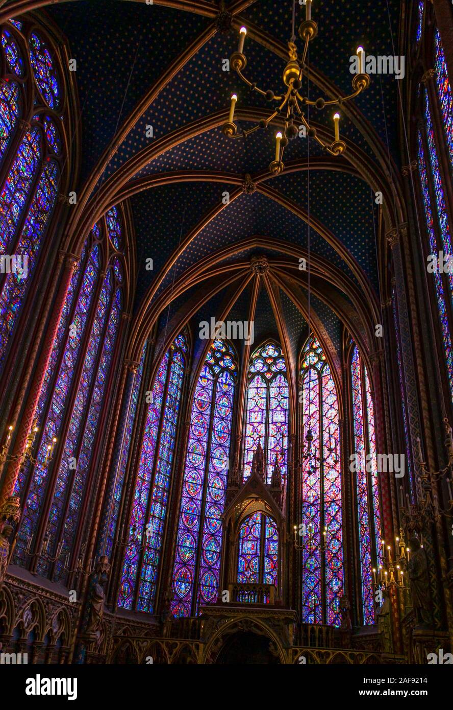 Sainte Chapelle (Paris) Stock Photo