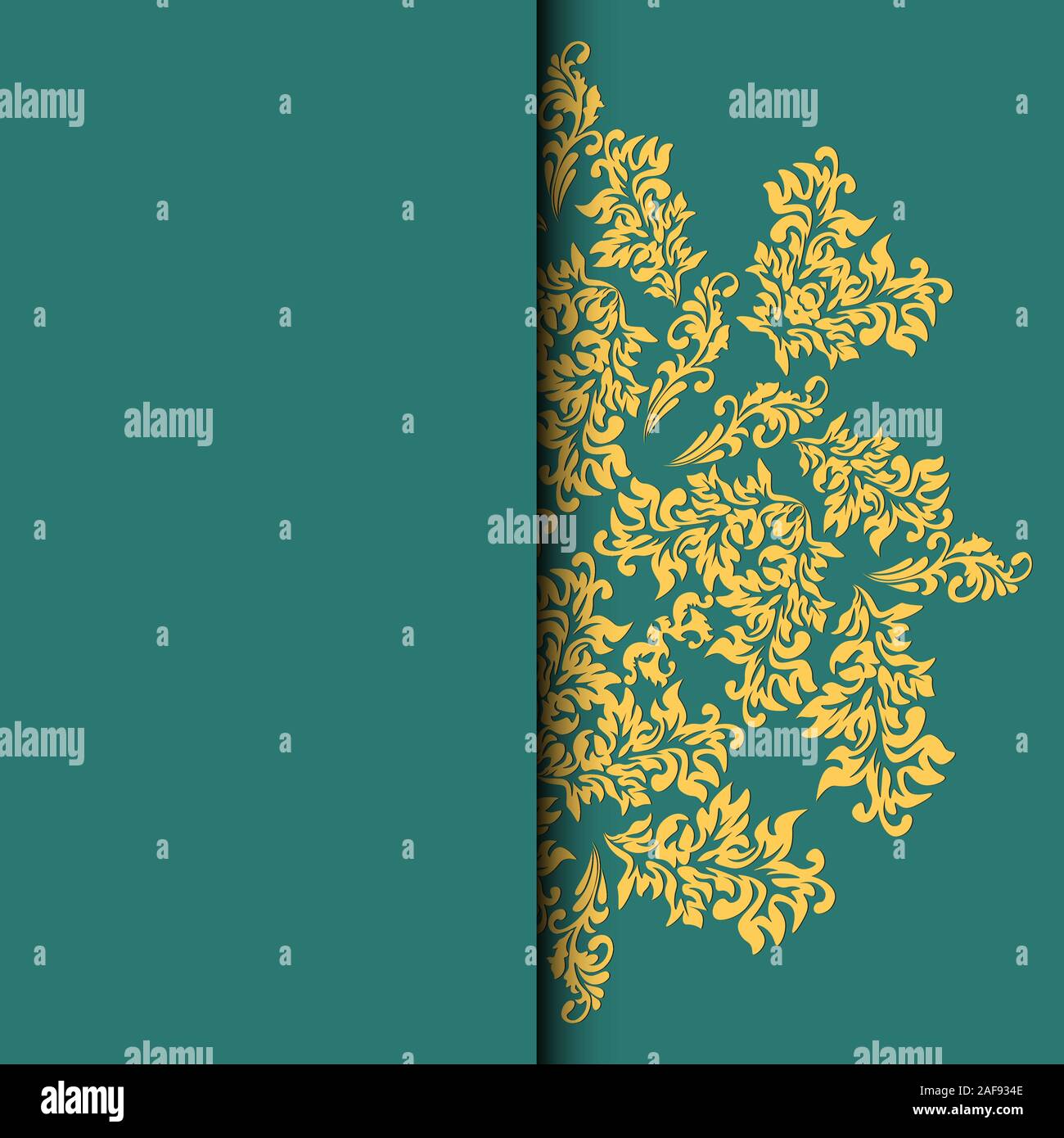 Greeting card, invitation card and background easily editable vector image Stock Vector