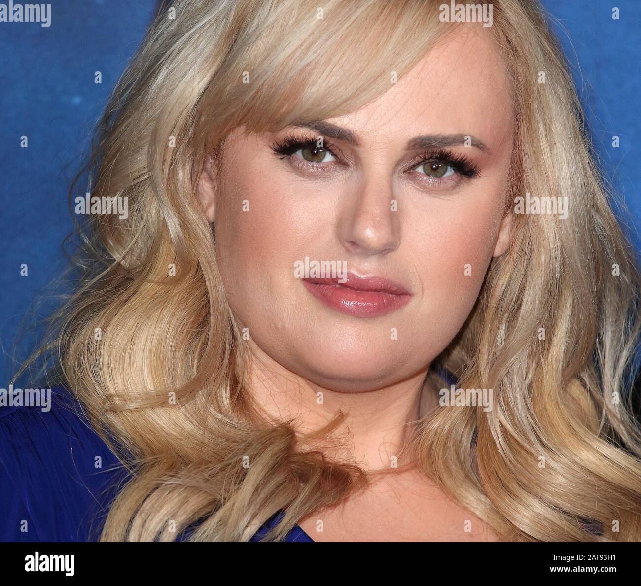 Rebel Wilson attends the Cats film photocall at the Corinthia Hotel in