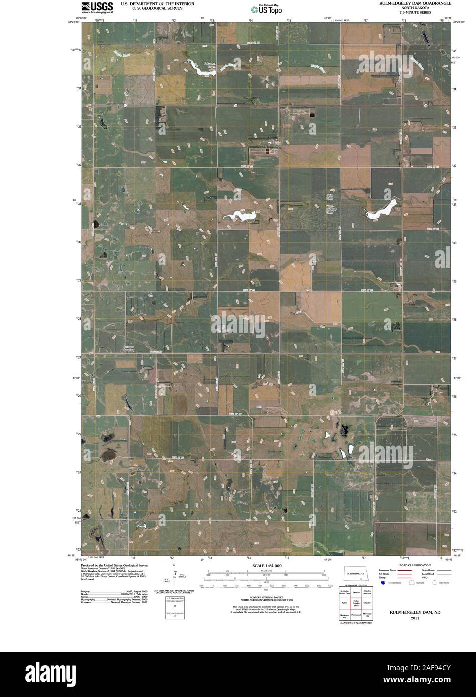 Edgeley north dakota map hires stock photography and images Alamy