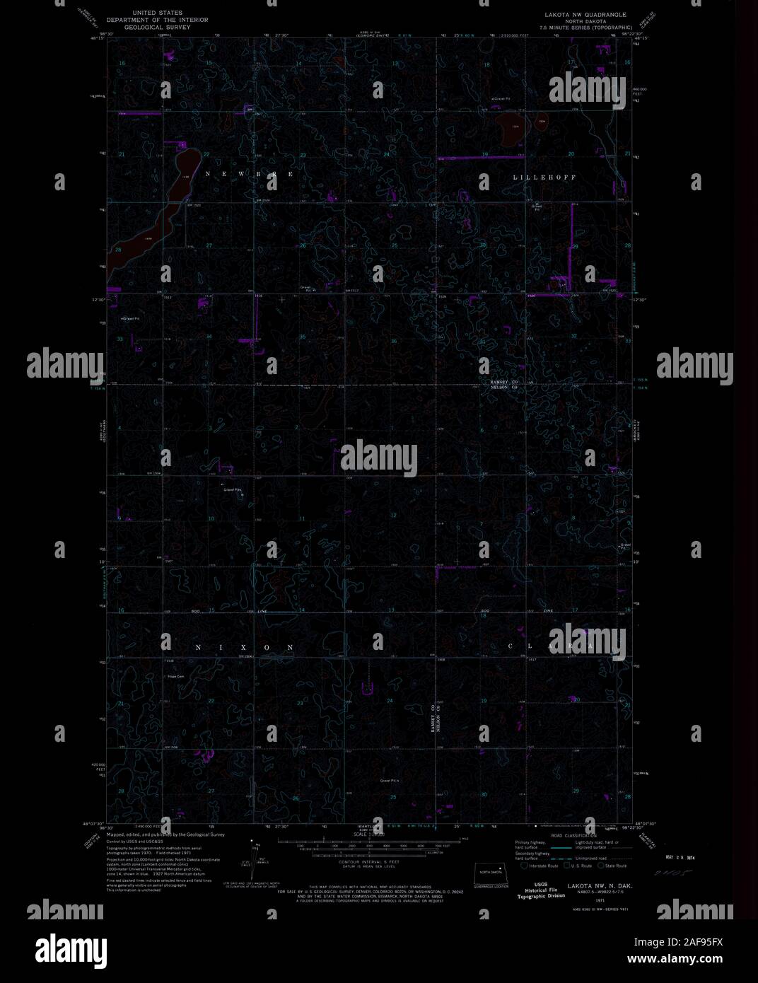 Lakota map hires stock photography and images Alamy