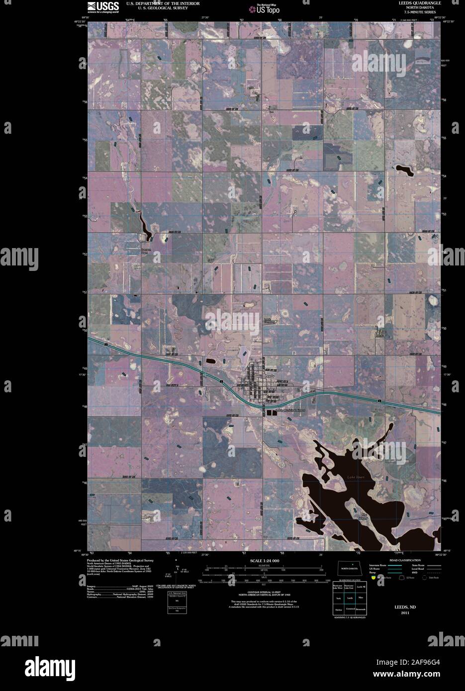 Map of leeds north hires stock photography and images Alamy