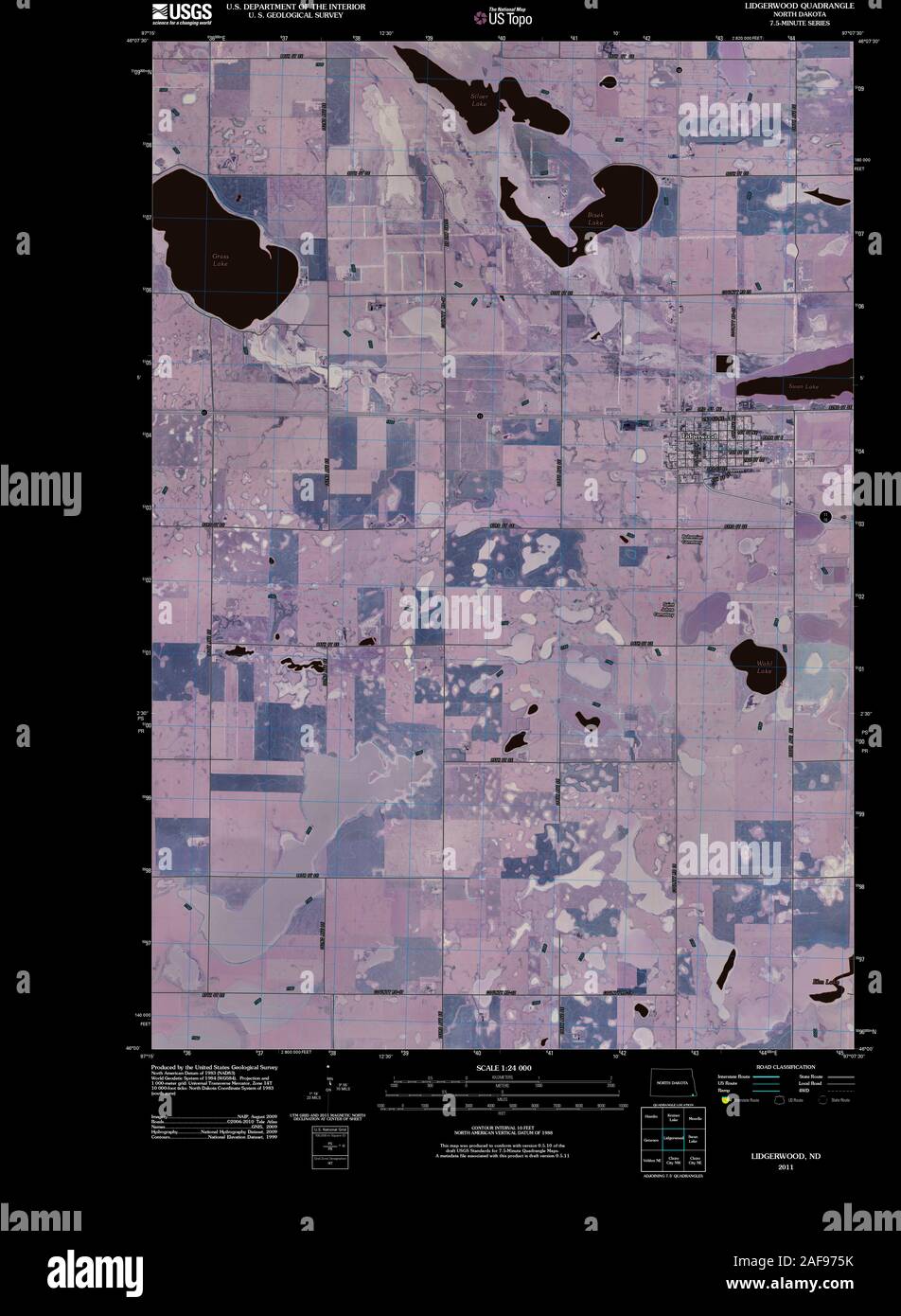Lidgerwood north dakota map hires stock photography and images Alamy