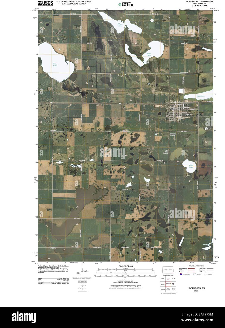 Lidgerwood north dakota map hires stock photography and images Alamy