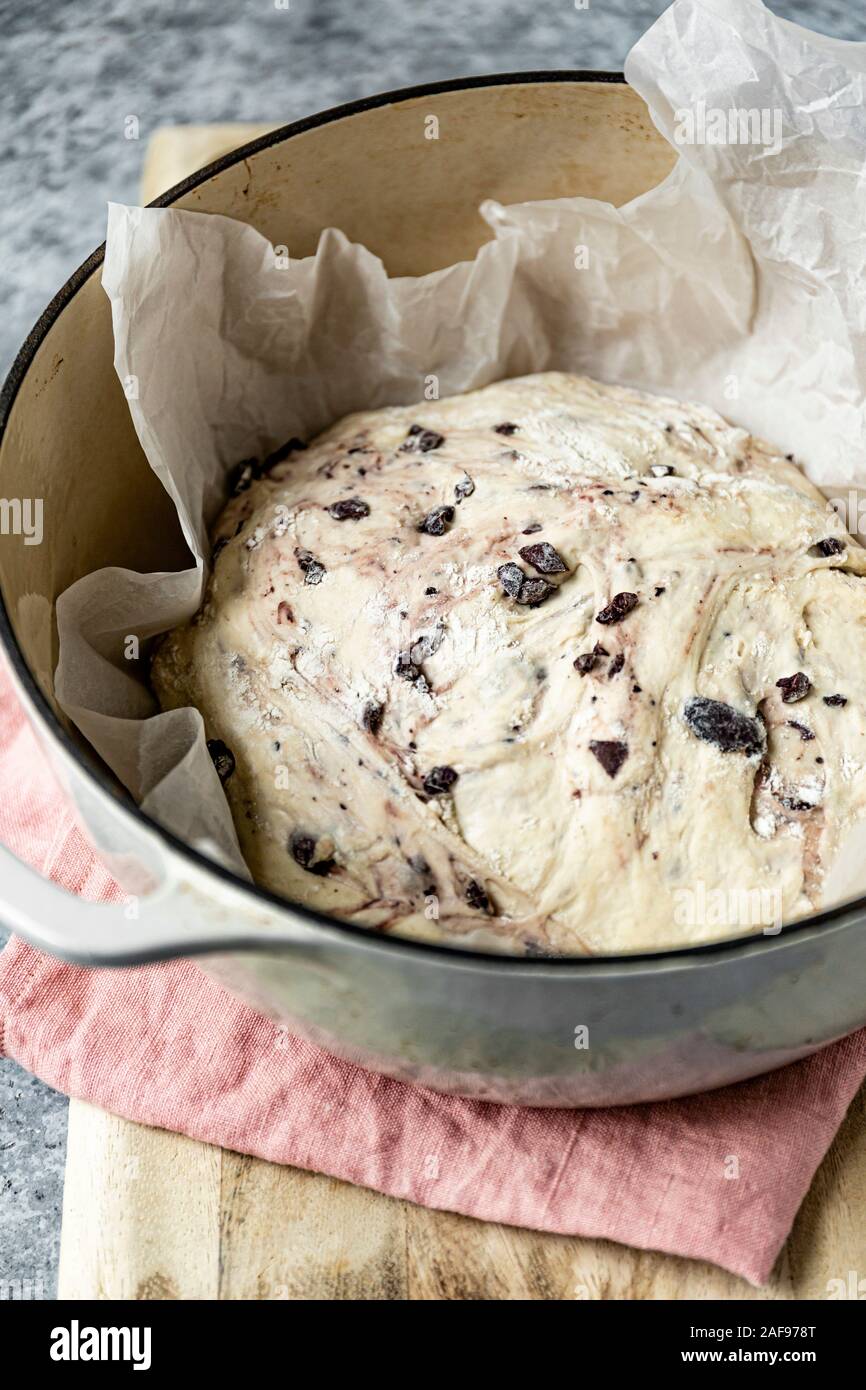 Kalamata Olive Bread Stock Photo Alamy