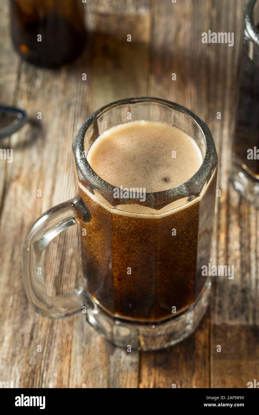 Homemade Birch Beer Drink in a Mug Stock Photo Alamy