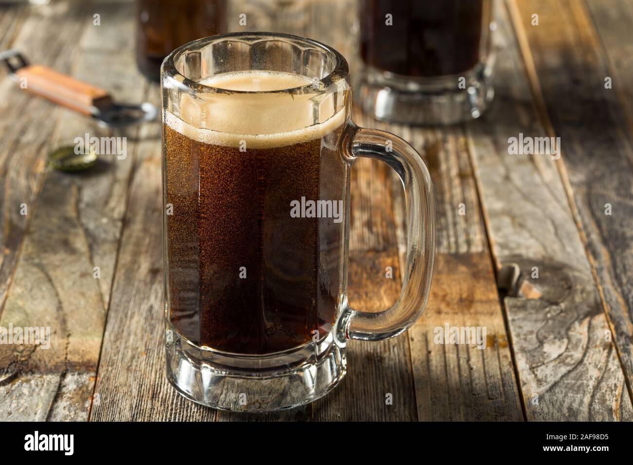 Homemade Birch Beer Drink in a Mug Stock Photo Alamy