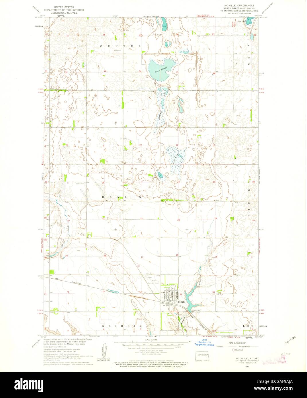 Mcville north dakota hires stock photography and images Alamy