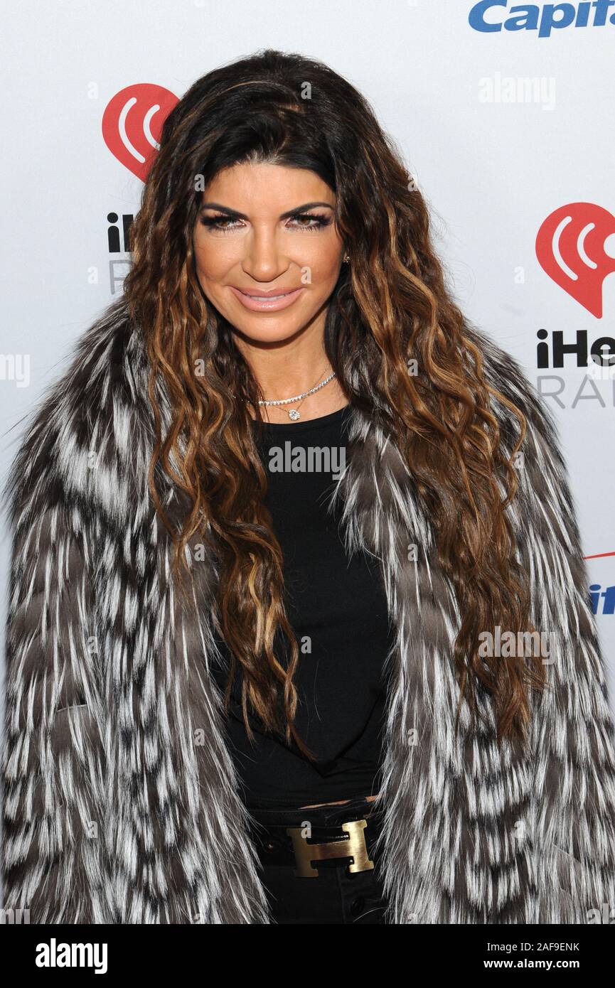 New York, NY, USA. 13th Dec, 2019. Teresa Giudice at Z100's iHeartRadio