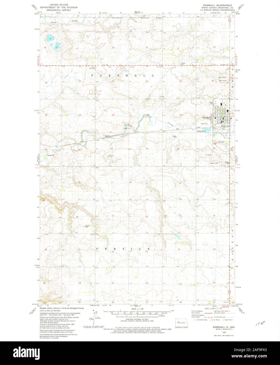 Parshall north dakota map Cut Out Stock Images & Pictures Alamy