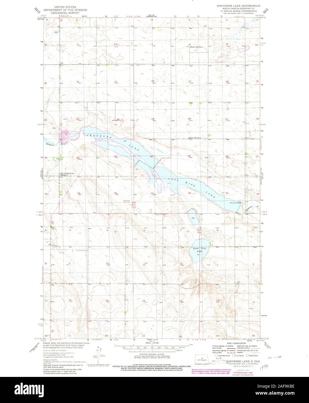 Sheyenne north dakota map Cut Out Stock Images & Pictures Alamy