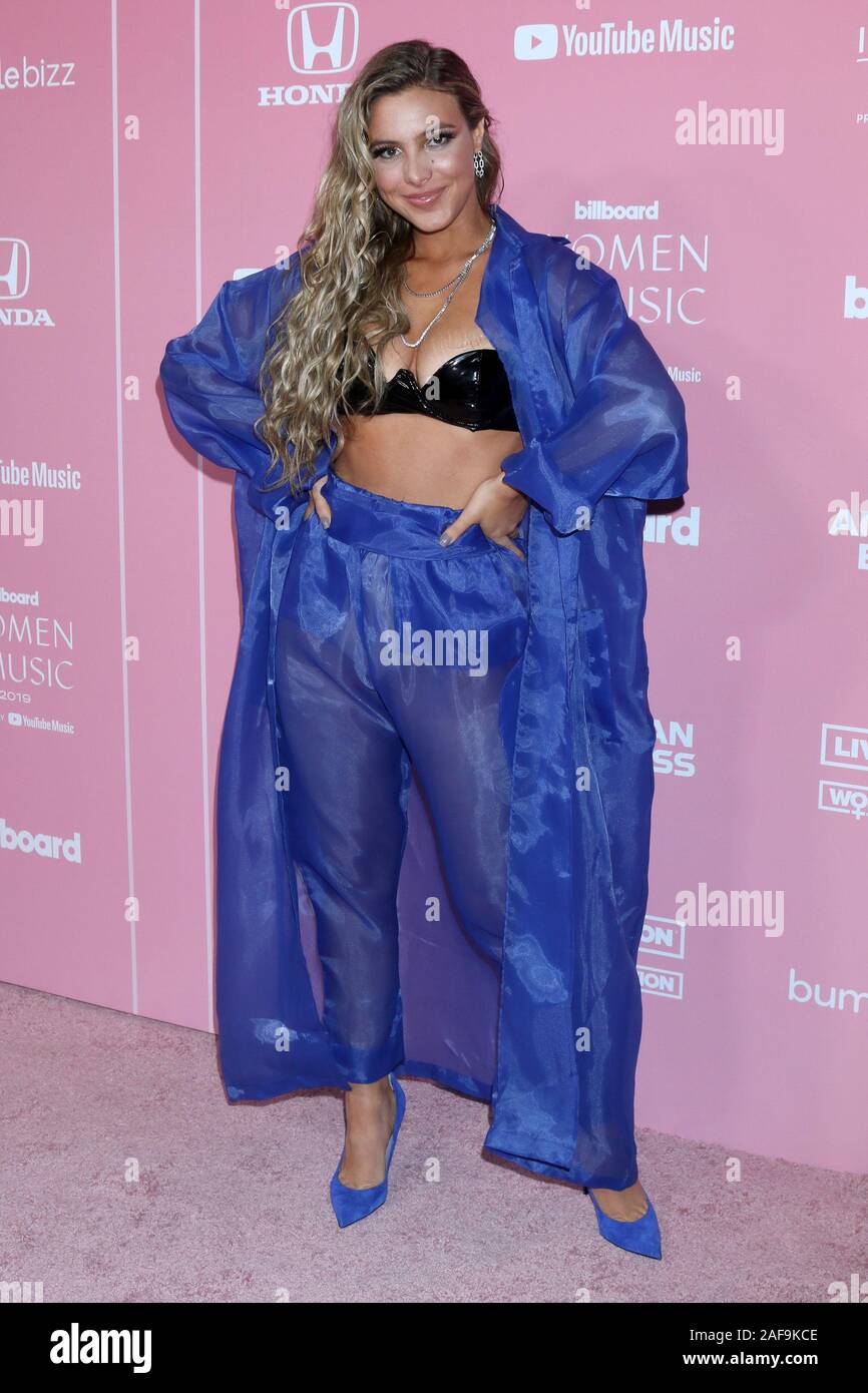 December 12, 2019, Los Angeles, CA, USA: LOS ANGELES - DEC 12:  Lele Pons at the 2019 Billboard Women in Music Event at Hollywood Palladium on December 12, 2019 in Los Angeles, CA (Credit Image: © Kay Blake/ZUMA Wire) Stock Photo