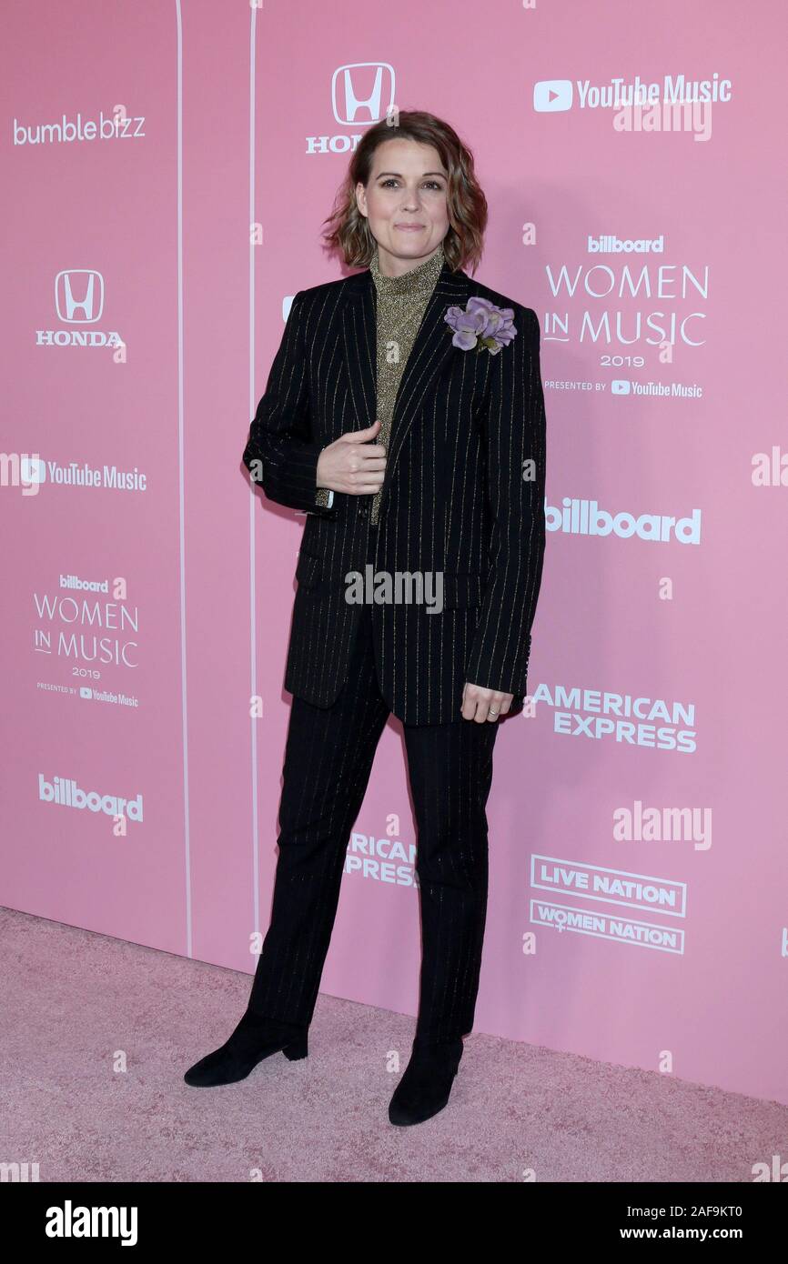 December 12, 2019, Los Angeles, CA, USA: LOS ANGELES - DEC 12: Brandi  Carlile at the 2019 Billboard Women in Music Event at Hollywood Palladium  on December 12, 2019 in Los Angeles