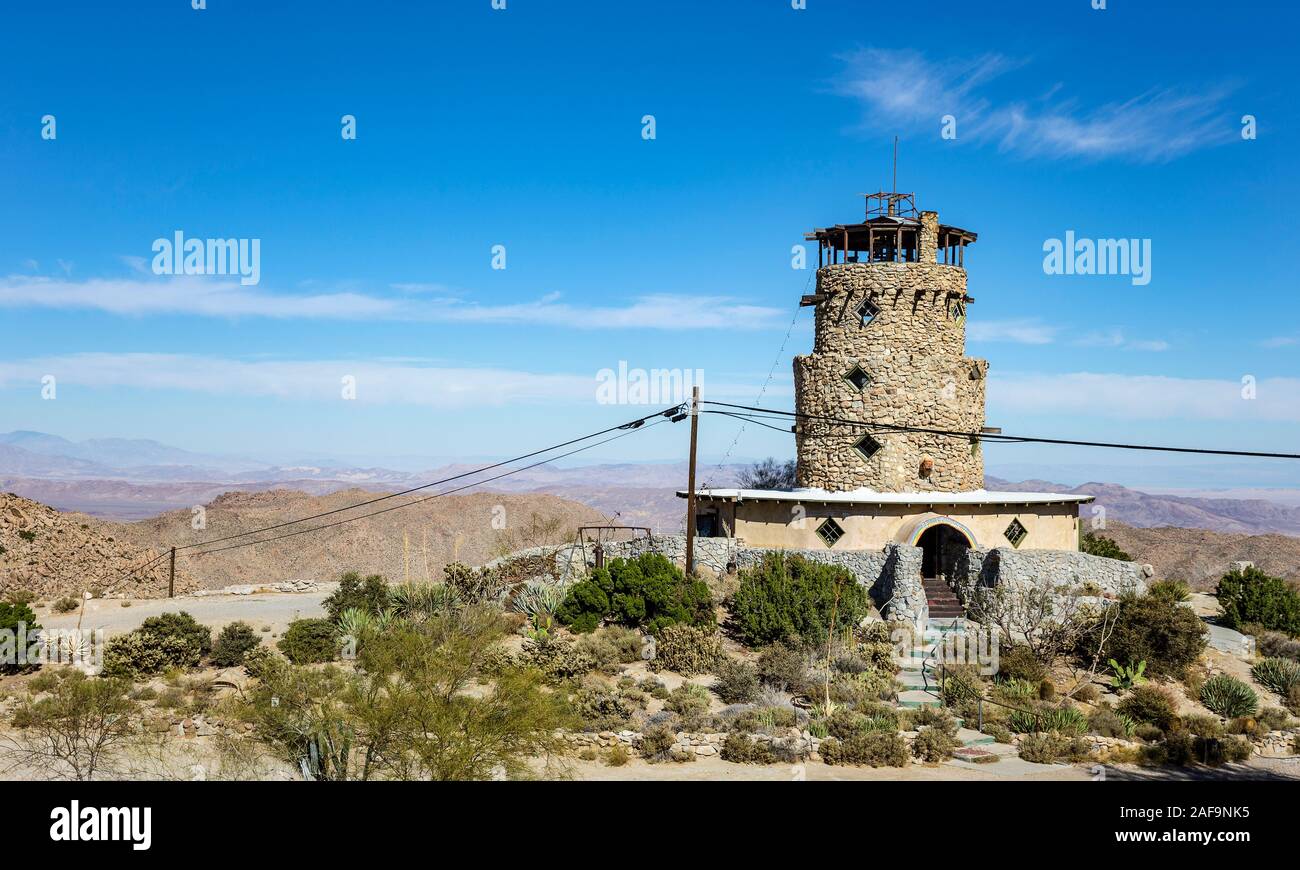 Ocotillo, CA Nov 24, 2019 An image of The Desert View Tower historic