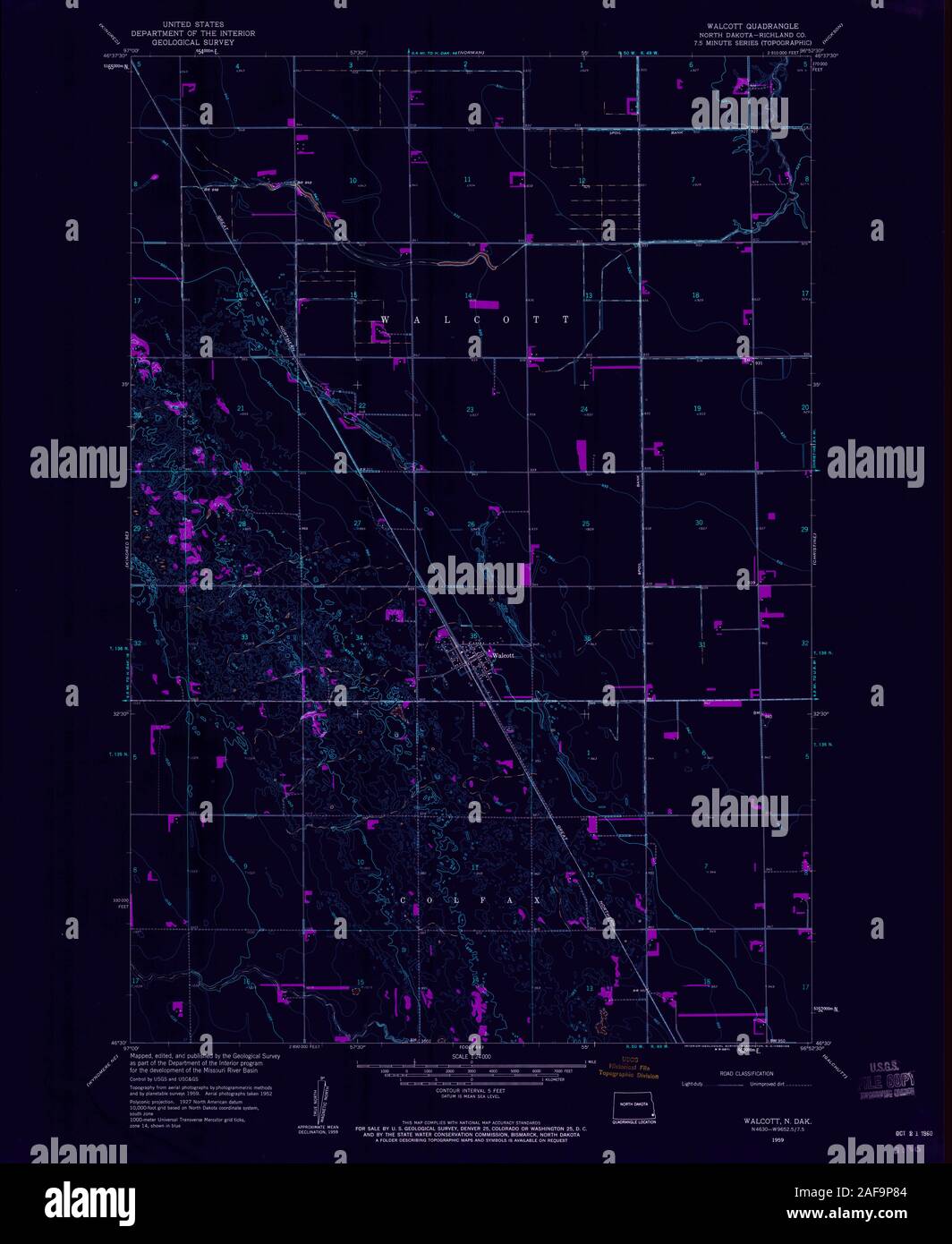 Map of walcott hires stock photography and images Alamy