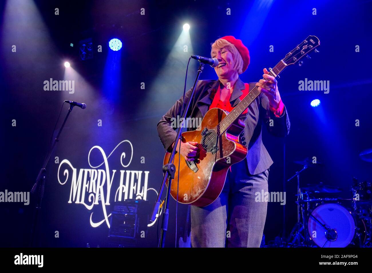 English Folk Rock band Merry Hell in concert, Great British Folk