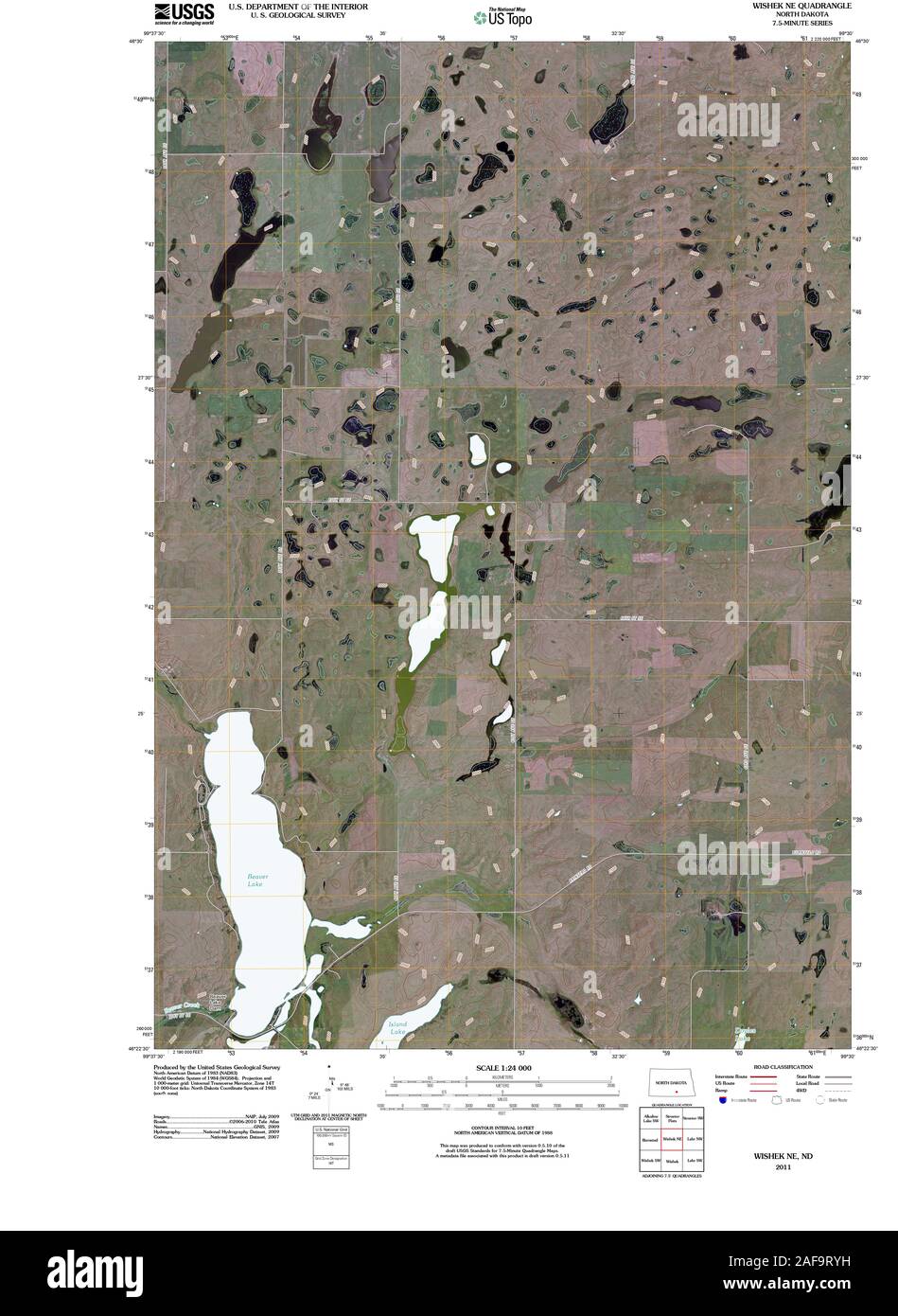 Map of wishek hires stock photography and images Alamy