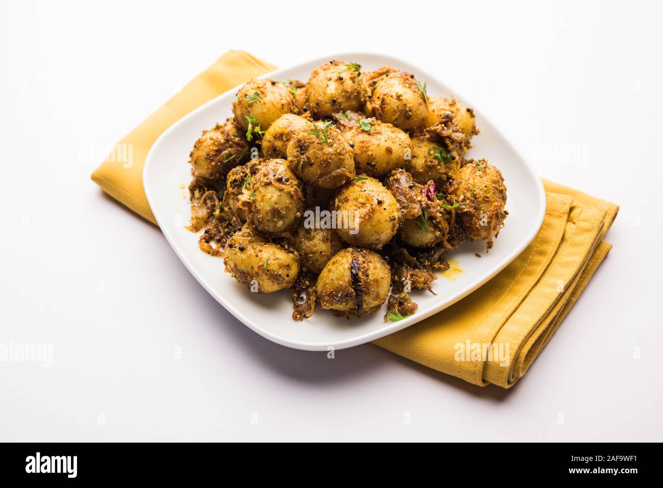 Jeera Aloo Potatoes Flavoured With Cumin seeds and spices. popular