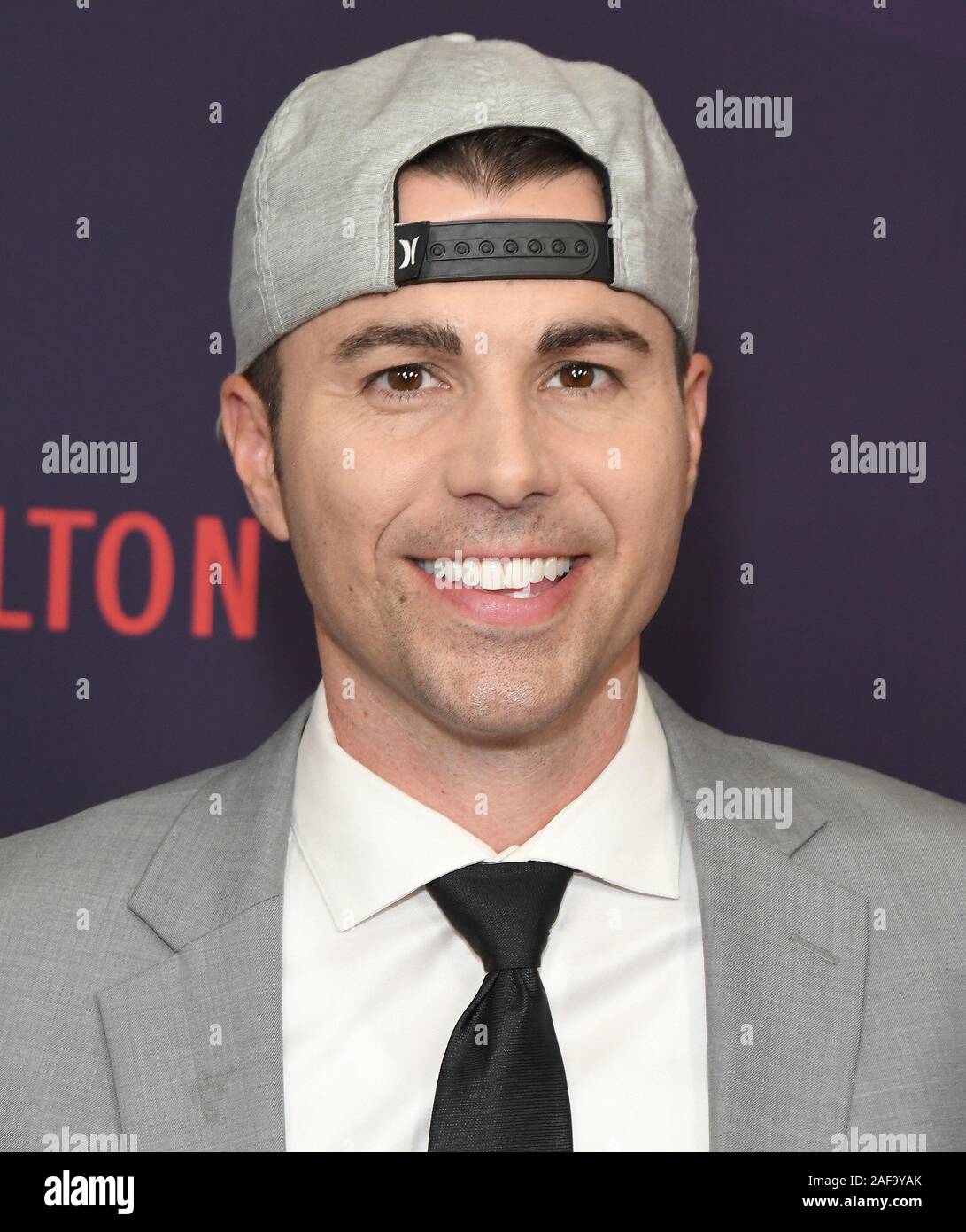 Los Angeles, USA. 13th Dec, 2019. Mark Rober arrives at The 9th Annual