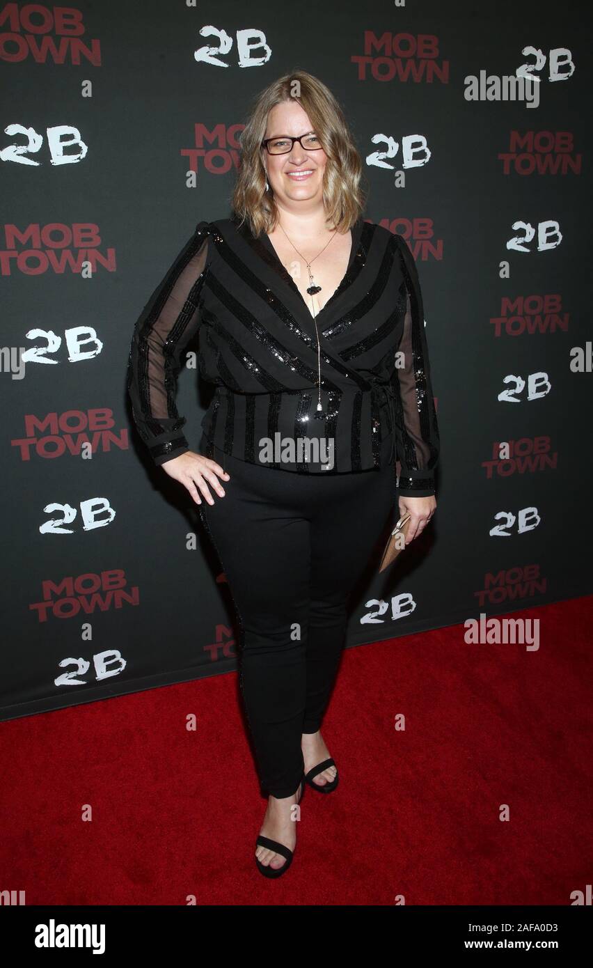 Hollywood, Ca. 13th Dec, 2019. B.D. Gunnell, at Mob Town Los Angeles Premiere at The Los Angeles Film School in Hollywood, California on December 13, 2019. Credit: Faye Sadou/Media Punch/Alamy Live News Stock Photo