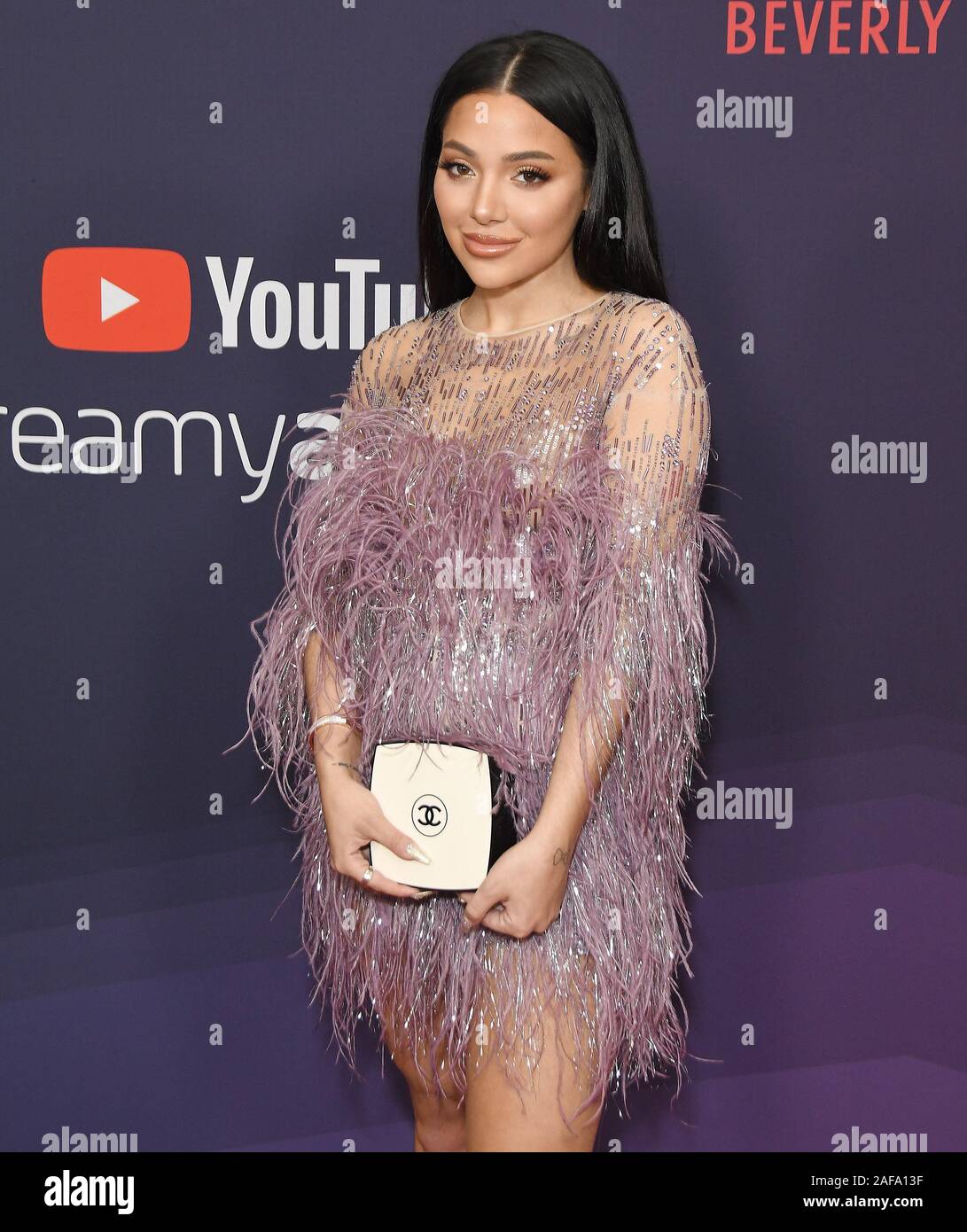 Los Angeles, USA. 13th Dec, 2019. Gabi DeMartino arrives at The 9th