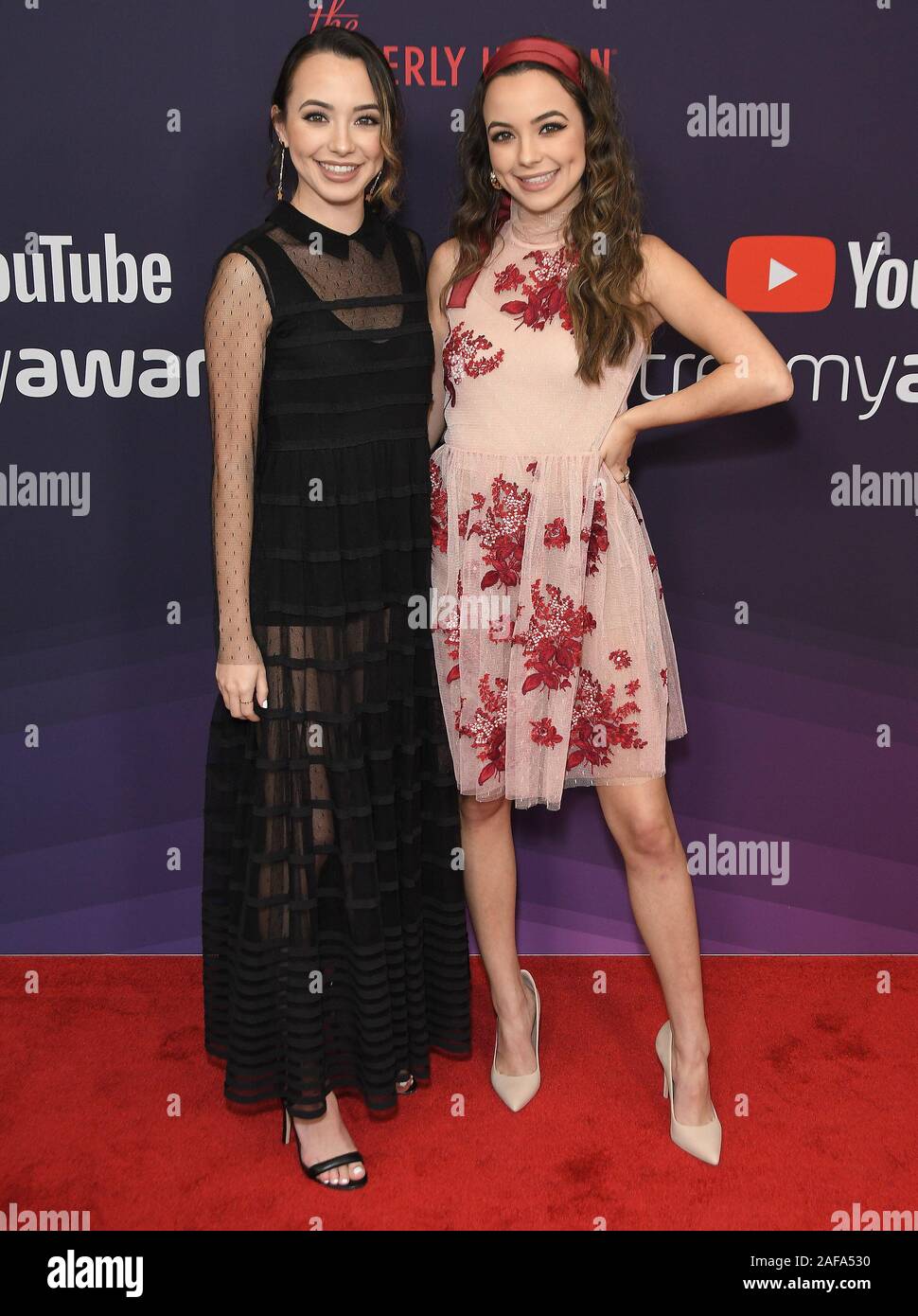 Los Angeles, USA. 13th Dec, 2019. (L-R) Vanessa Jo Merrell and Veronica