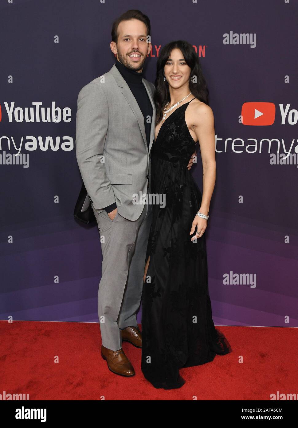 Los Angeles, USA. 13th Dec, 2019. Heath Hussar and Mariah Amato at The