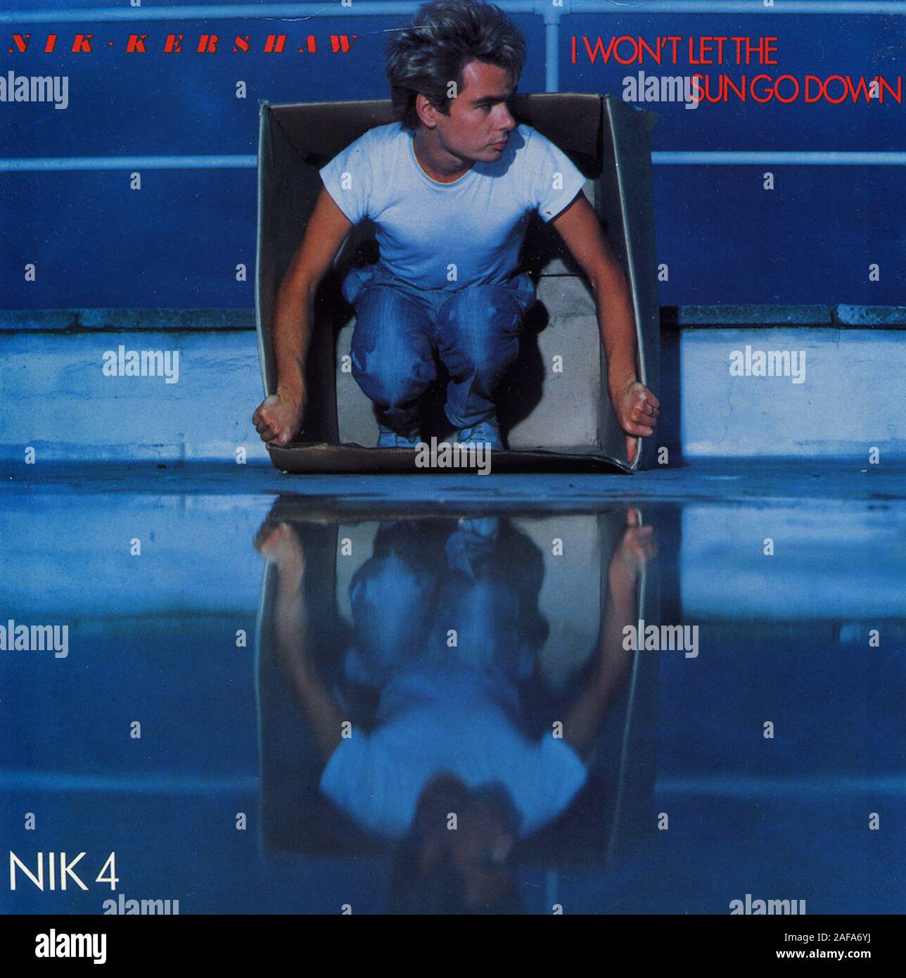 Nik Kershaw - I Won’t Let The Sun Go Down - Vintage vinyl album cover