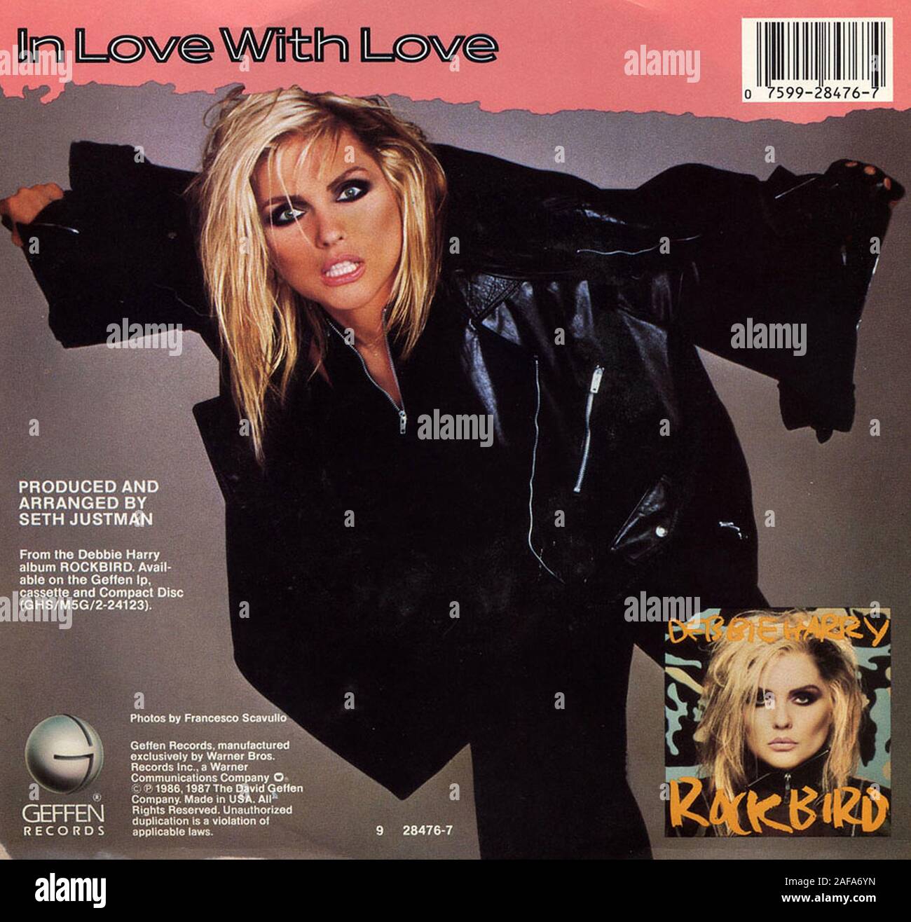 Debbie Harry - In Love With Love - Vintage vinyl album cover Stock Photo -  Alamy