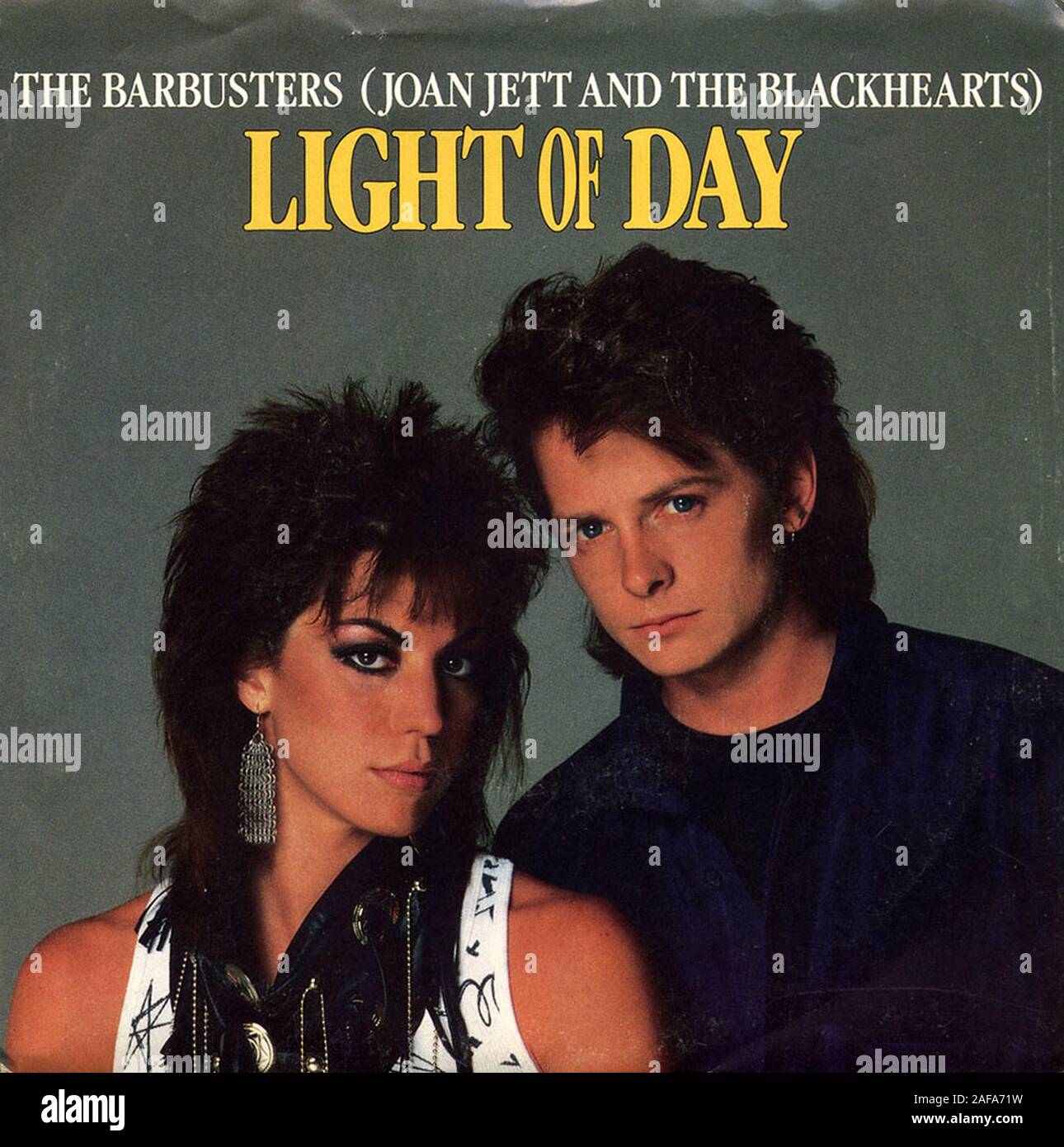 Barbusters - Joan Jett And The Blackhearts - Light Of Day - Vintage vinyl  album cover Stock Photo - Alamy