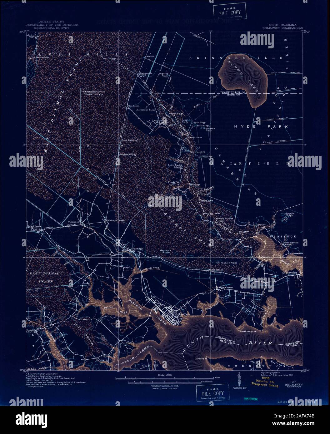 Belhaven map hires stock photography and images Alamy