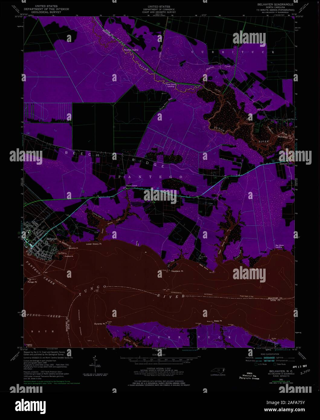 Belhaven map hires stock photography and images Alamy