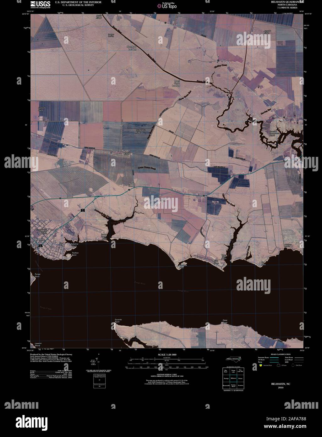 Belhaven map hires stock photography and images Alamy