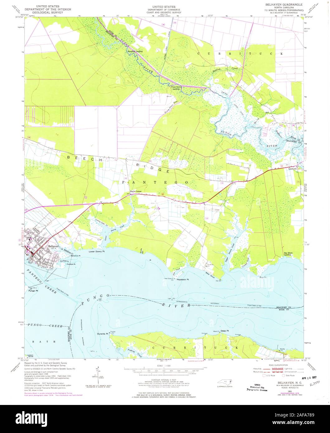Belhaven map hires stock photography and images Alamy
