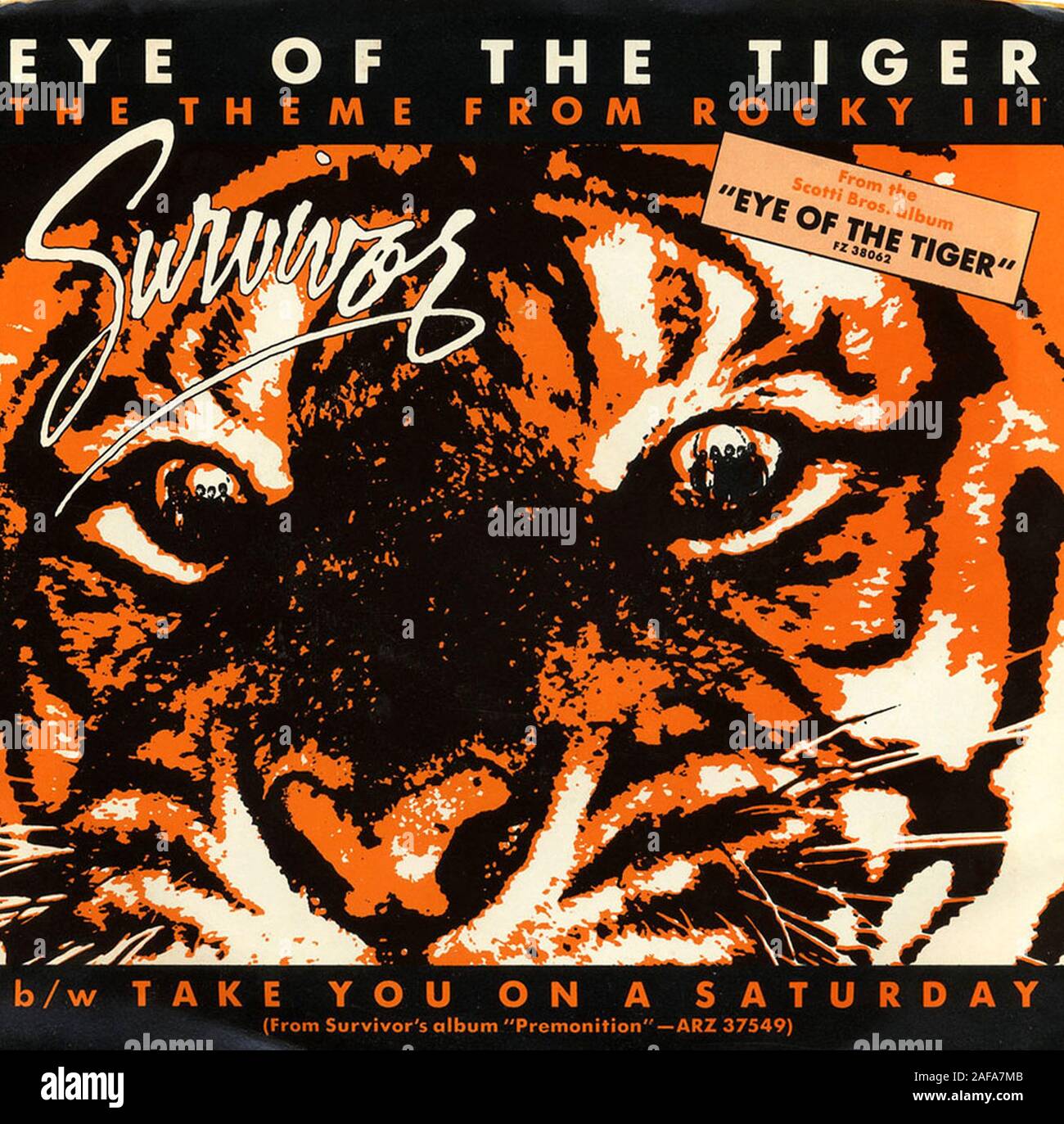 Eye of the Tiger album by Survivor Stock Photo - Alamy