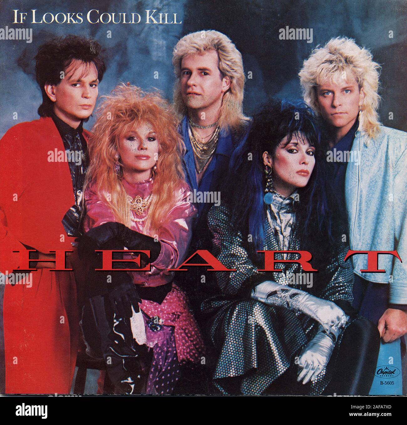 Heart - If Looks Could Kill - Vintage vinyl album cover Stock Photo