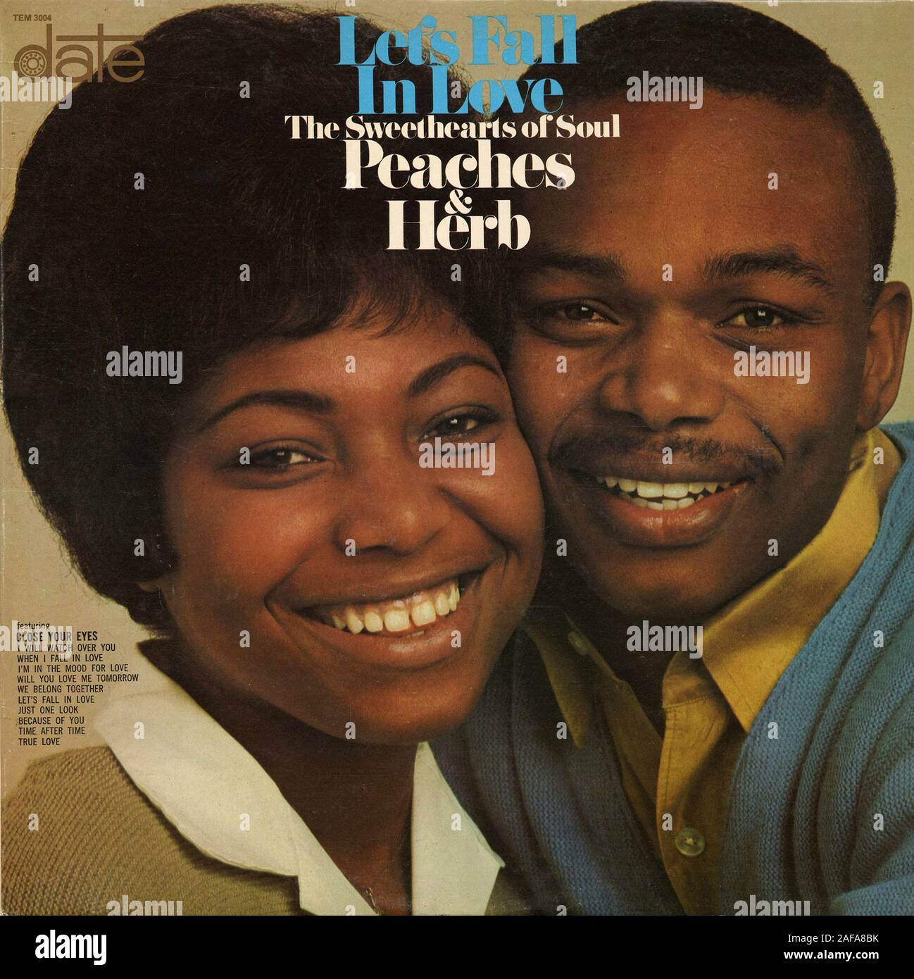 Let's Fall in Love - Peaches and Herb - Vintage vinyl album cover