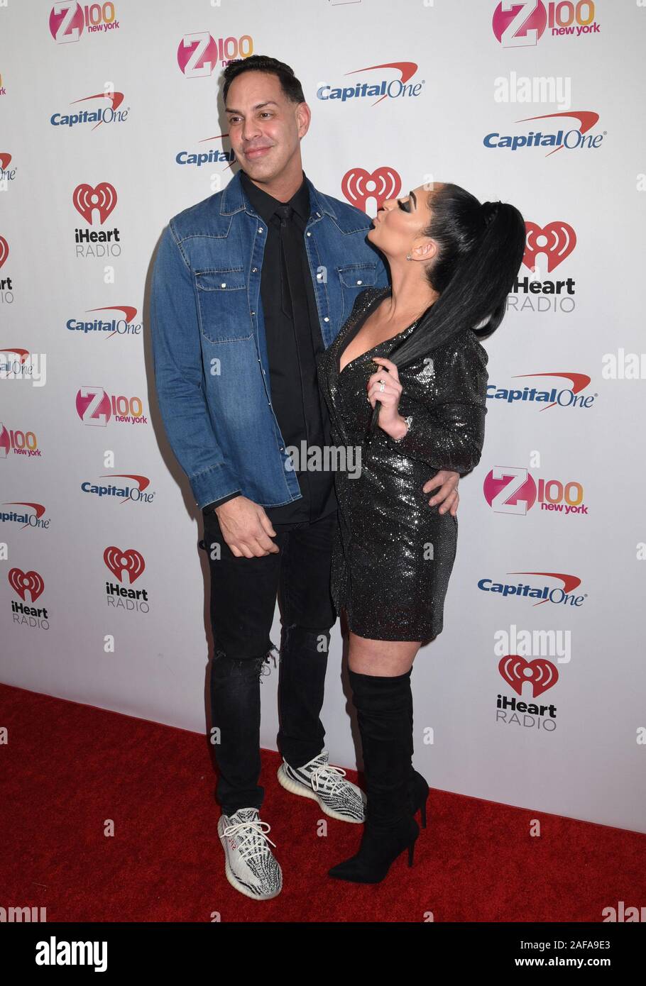 13 December 2019 - New York, New York - Guest and Angelina Pivarnick at