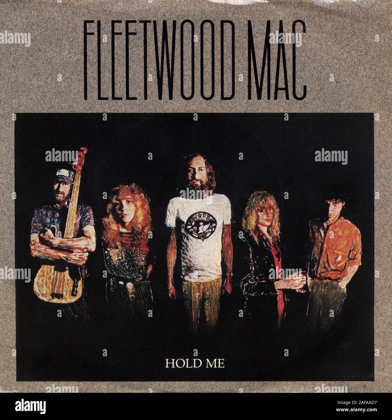 Fleetwood Mac - Hold Me - Vintage vinyl album cover Stock Photo