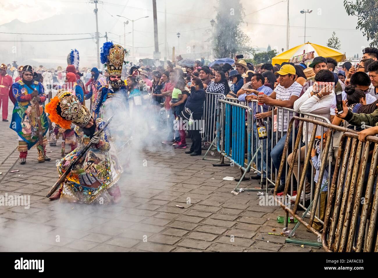 Mexico Puebla Huejotzingo Shrove Tuesday Of Carnival Battalion Zapador Stock Photo Alamy